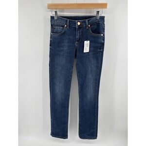 Brian Dales & LTB Skinny Boot Cut Mid Rise Jeans Sz 26 (Meas 24.5) Cowboy Preppy